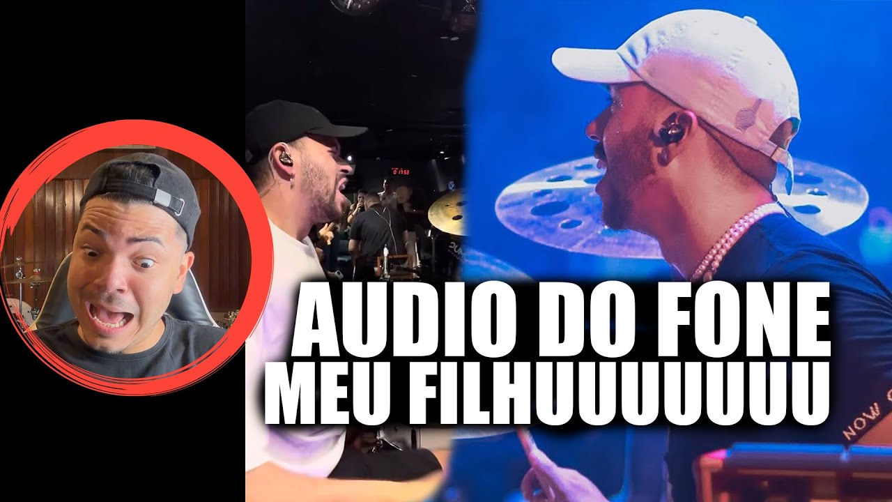 🔥 AUDIO DO FONE / BIEL SALES ENSAIANDO PARA VIGILIA ATOS 2 🔥
