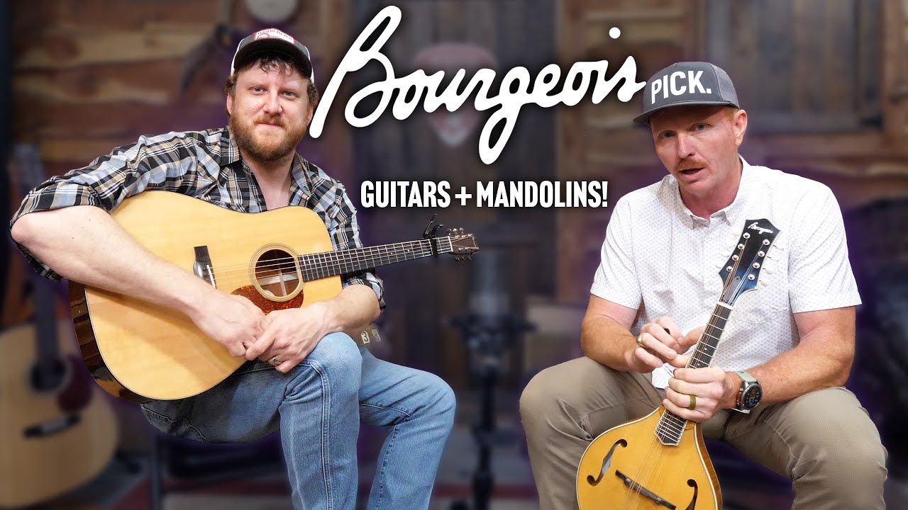 Гитары и мандолины Bourgeois теперь в магазине Banjo Ben's! | Table Talk