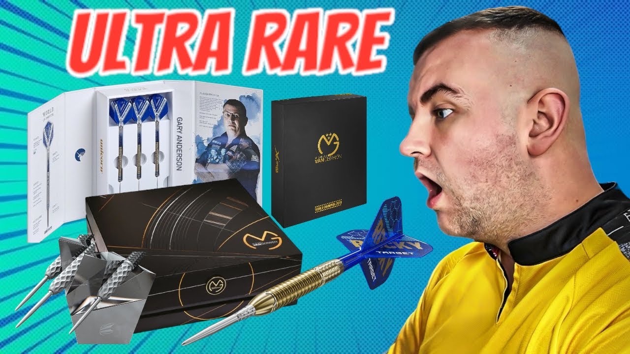 Метаем редчайшие в мире дротики! Target Elysians MVG Limited Editions, Гари Андерсон и другие.