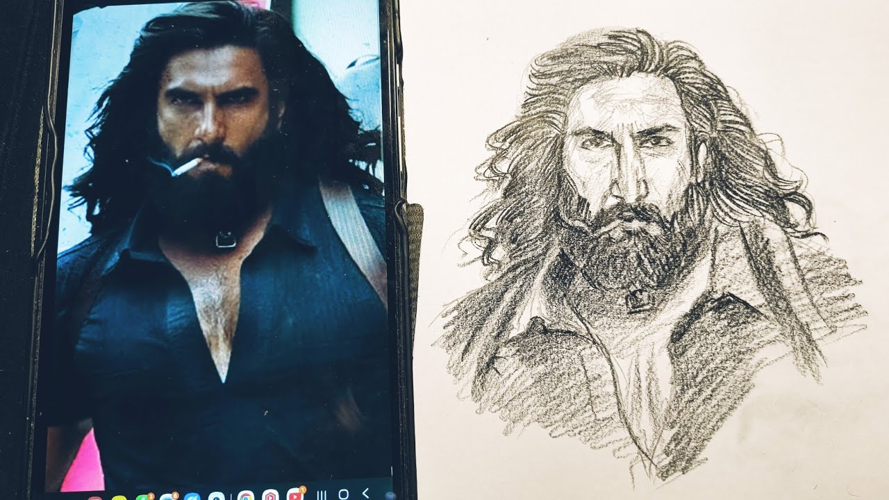 Portrait Pencil Art | Durandhar