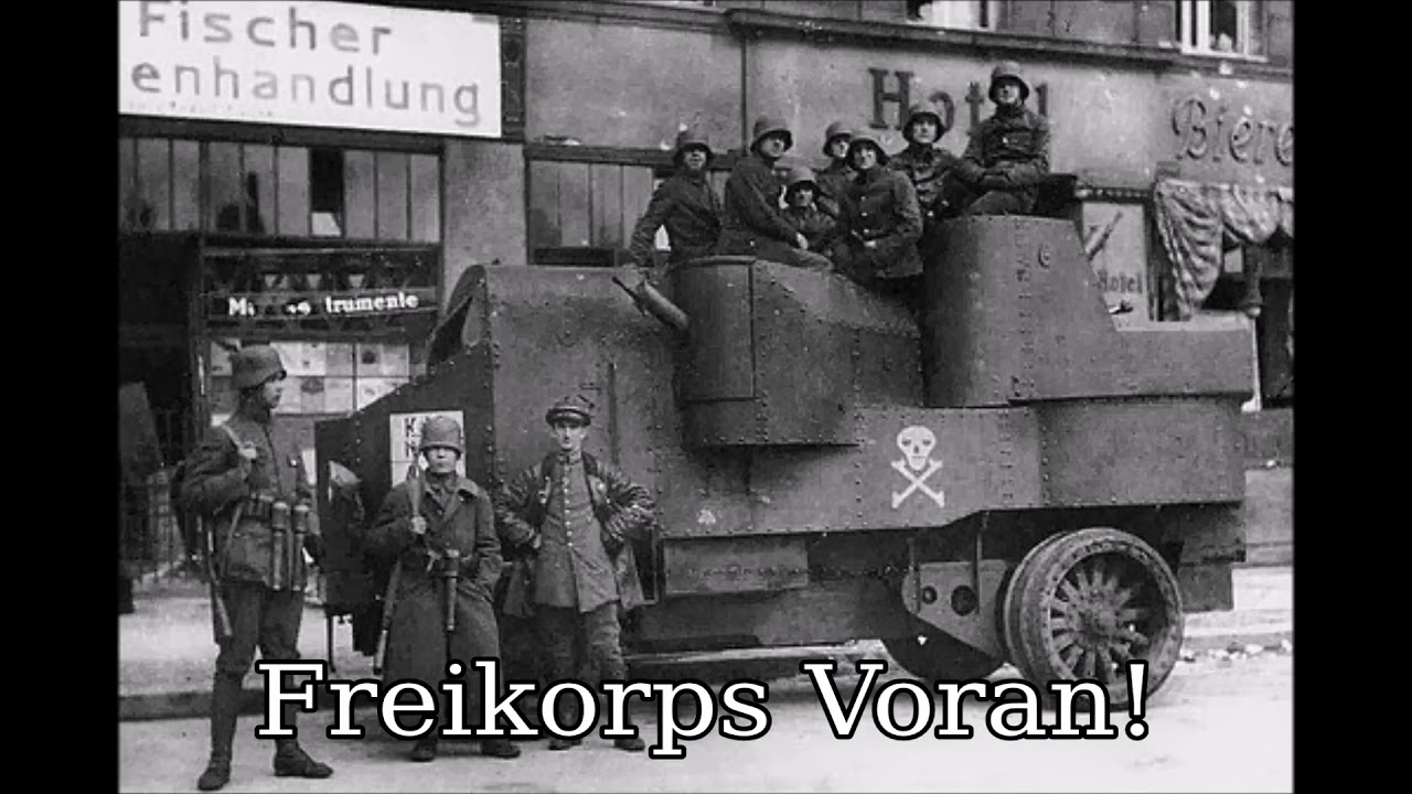 Freikorps Voran! (Short Version) - German Post WW1 Volunteer Army Song