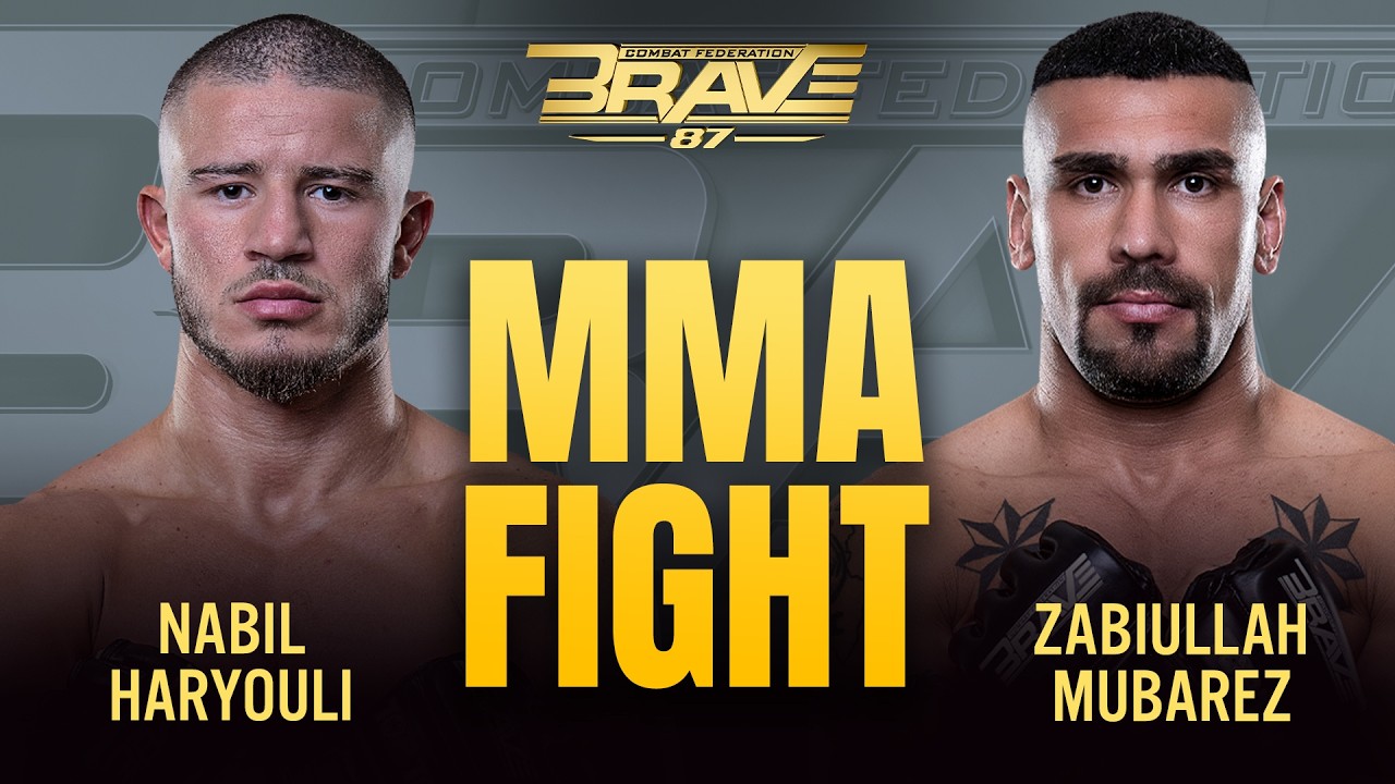 Nabil Haryouli VS Zabiullah Mubarez | Full fight | BRAVE CF 87