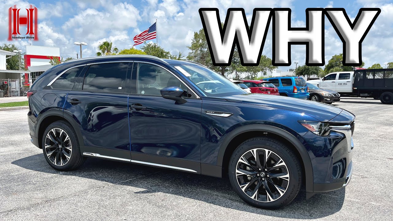 2024 Mazda cx-90 PHEV Premium is BIGGER BETTER :All Specs & Test Drive