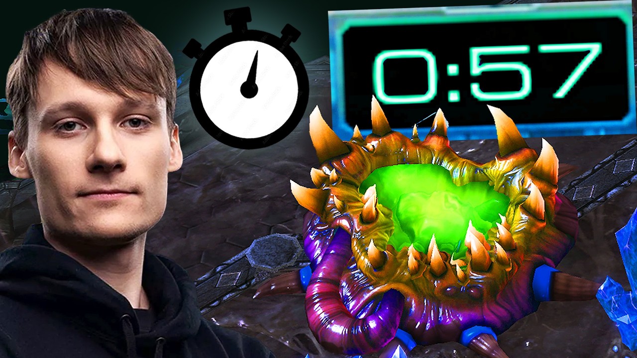 Serral tries the FASTEST ZERG RUSH in StarCraft 2.