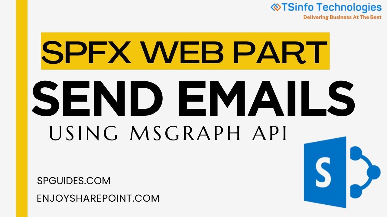 Отправка электронных писем в веб-части SPFx с использованием API Microsoft Graph | Отправка элект...