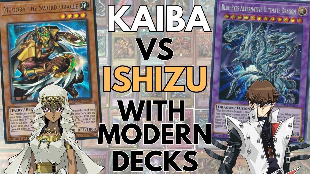 Kaiba VS Ishizu with Modern Yu-Gi-Oh Decks!