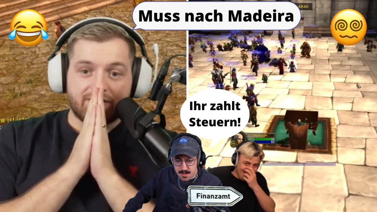 Steuern in WoW zahlen???😵&zwj;💫 Ich wander nach Madeira aus👀😂