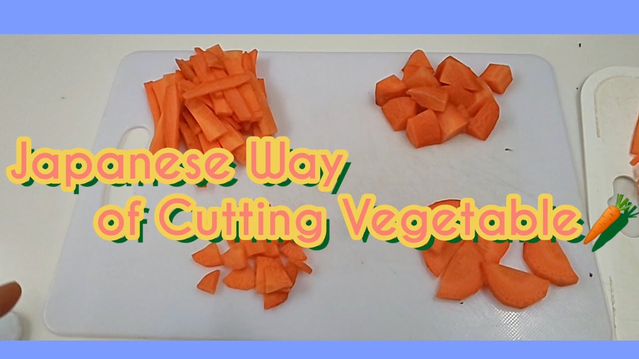 Japanese Way of Cutting Vegetable🥕🔪 #18 Japanese Home Cooking 🗾