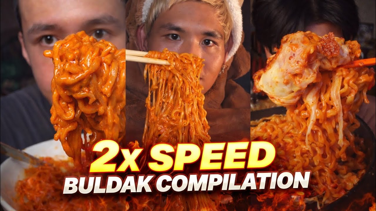 2x Speed Buldak Compilation 