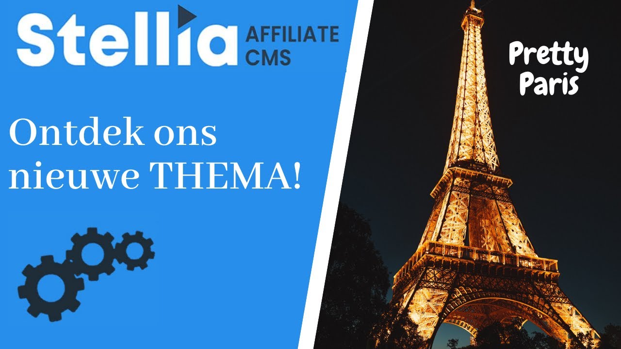 Ontdek ons NIEUWE affiliate webshop thema: Pretty Paris