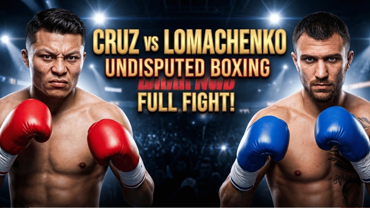 Isaac Cruz vs Vasiliy Lomachenko | Undisputed Boxing Game Full Fight