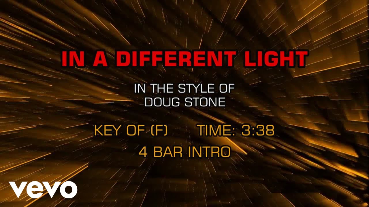 Doug Stone - In A Different Light (Karaoke)