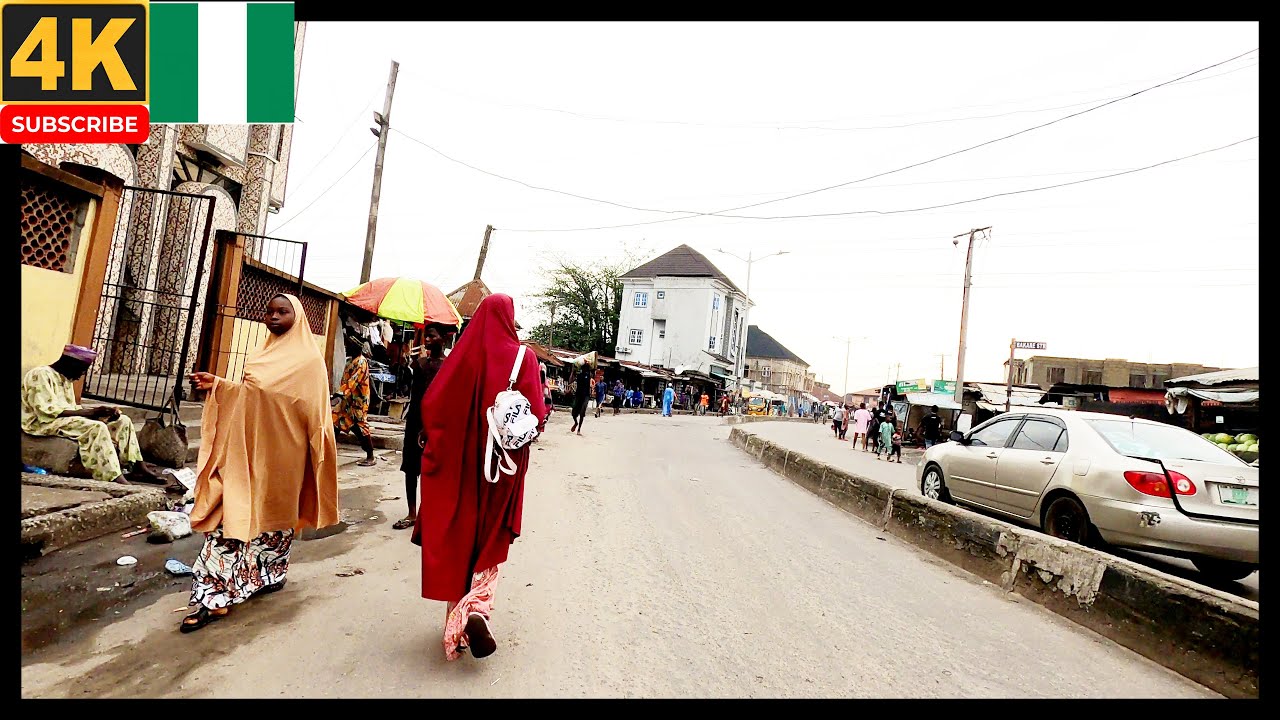 🇳🇬🚶‍♂️4K WALK - BISHOP ST, MABO ST, ISHAGA RD, LUTH , AKANRO RD -- ILASA BUS STOP - LAGOS - NIGERIA
