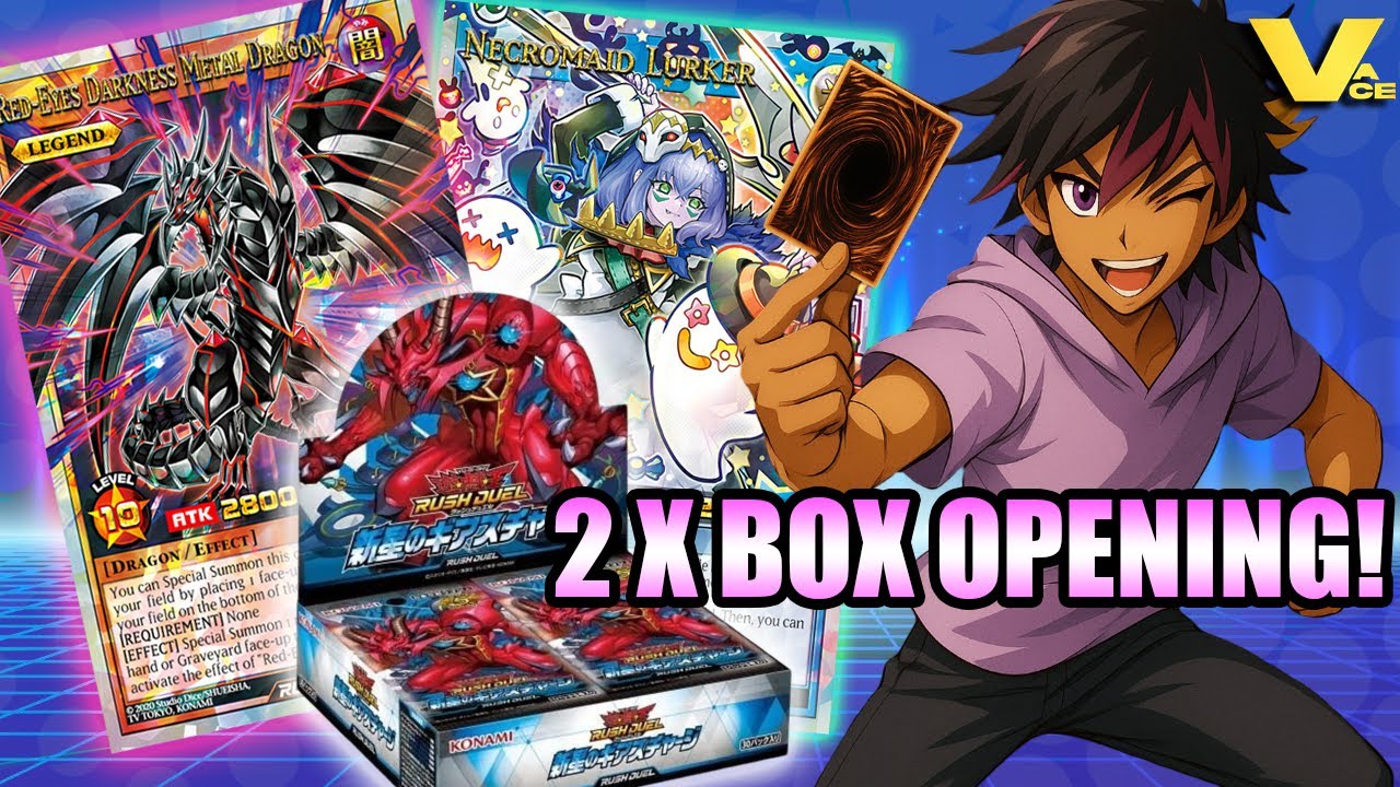 Red-Eyes Darkness Metal Now a LEGEND I GIAS CHARGE OF THE NOVA Yu-Gi-Oh! Rush Duel 2X Opening