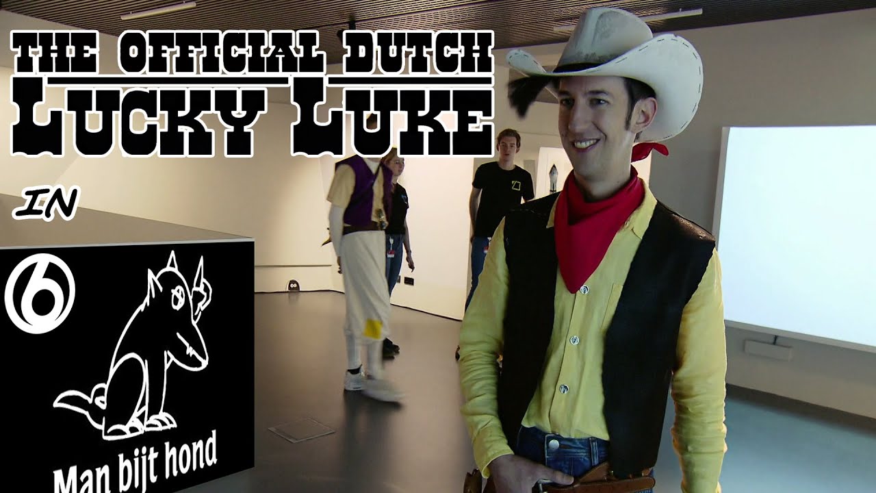 The Dutch Lucky Luke bij 'Man bijt Hond'