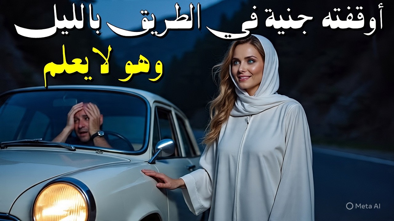 قصة سائق اوقفته امراة جميلة بالطريق ليلا فاوصلها الى منزلها فلما علم انها جنية كانت المفاجأة صـ ادمة
