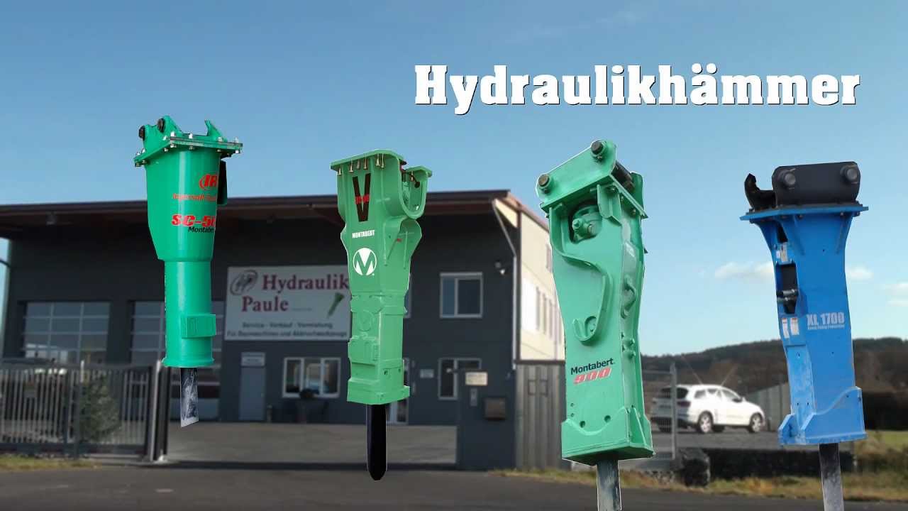 Hydraulik-Paule ! Ihr Spezialist für Baumaschinen und Abbruchwerkzeuge ! Hydraulikhammer