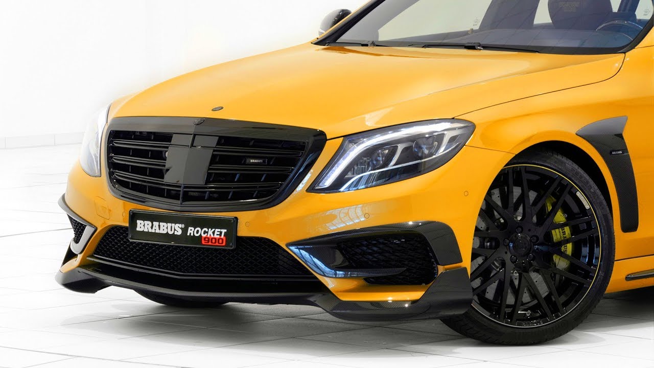 Brabus Rocket 900 Desert Gold Edition twin-turbocharged 6.3-liter V12