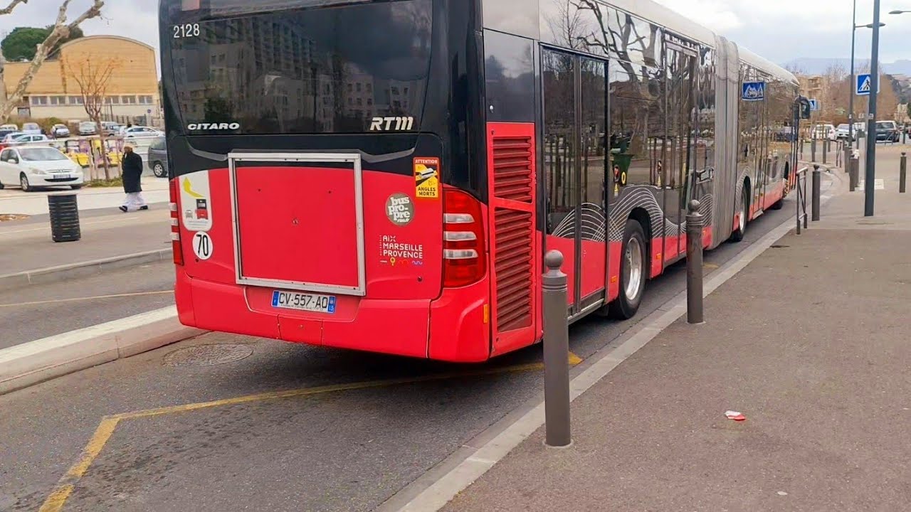 [ROADMOVIE] Mercedes-Benz Citaro GC2 BHNS EEV ZF 🎶 N°2128 ● KICKDOWN !