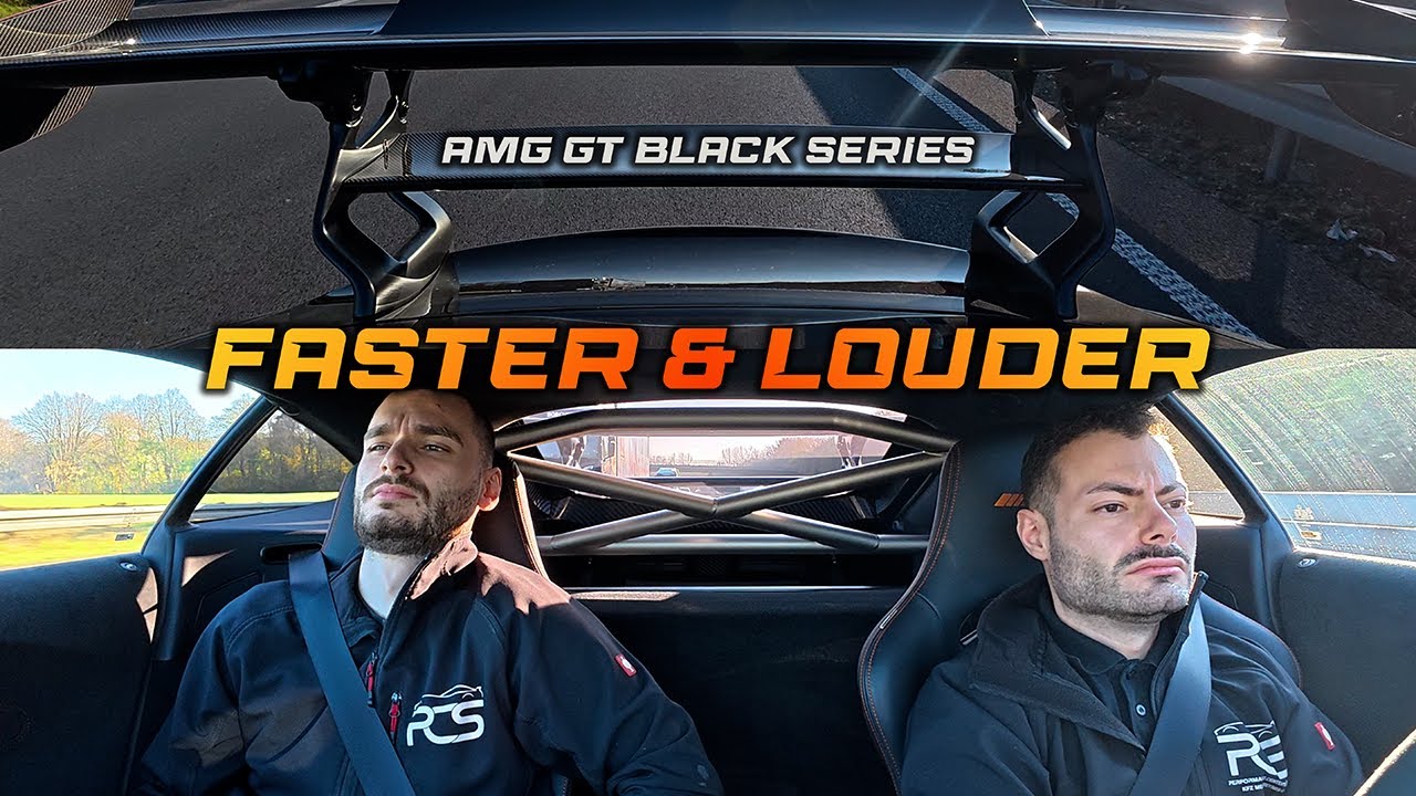 making this AMG GT BLACK SERIES faster & louder
