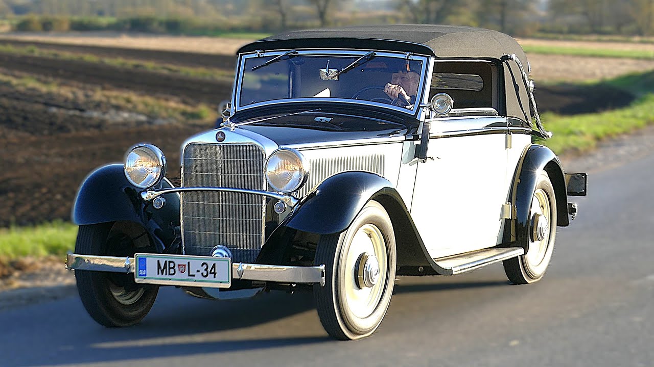 Mercedes-Benz 200 Cabrio C W21 - Najstarejši registriran Mercedes-Benz v Sloveniji