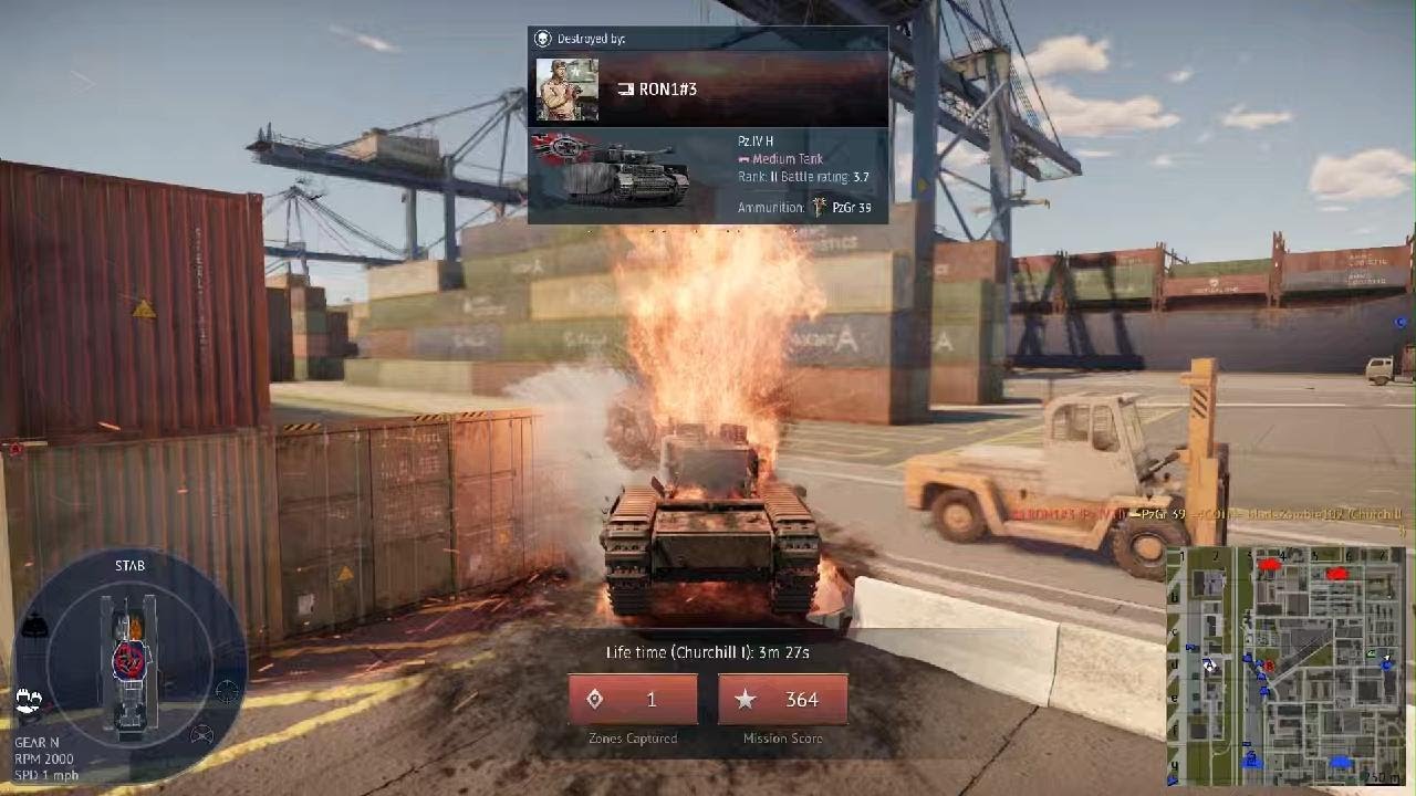 War Thunder_ Good match with one of my friends.