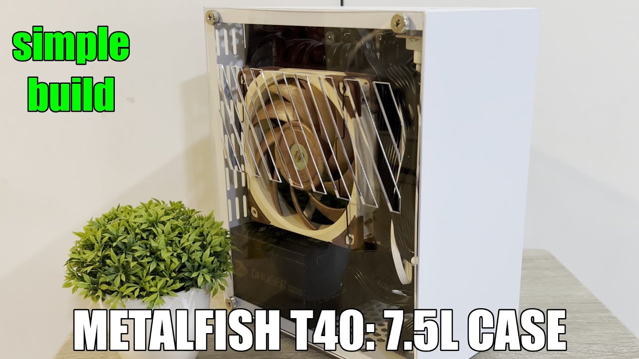 Metalfish T40 | Сборка 7,5 л SFF ITX | Температурные тесты