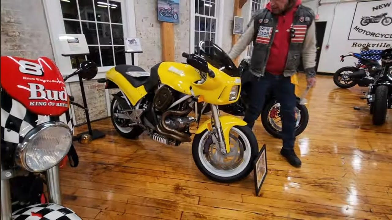 BUELL COLLECTION AT THE NEW ENGLAND MOTORCYCLE MUSEUM