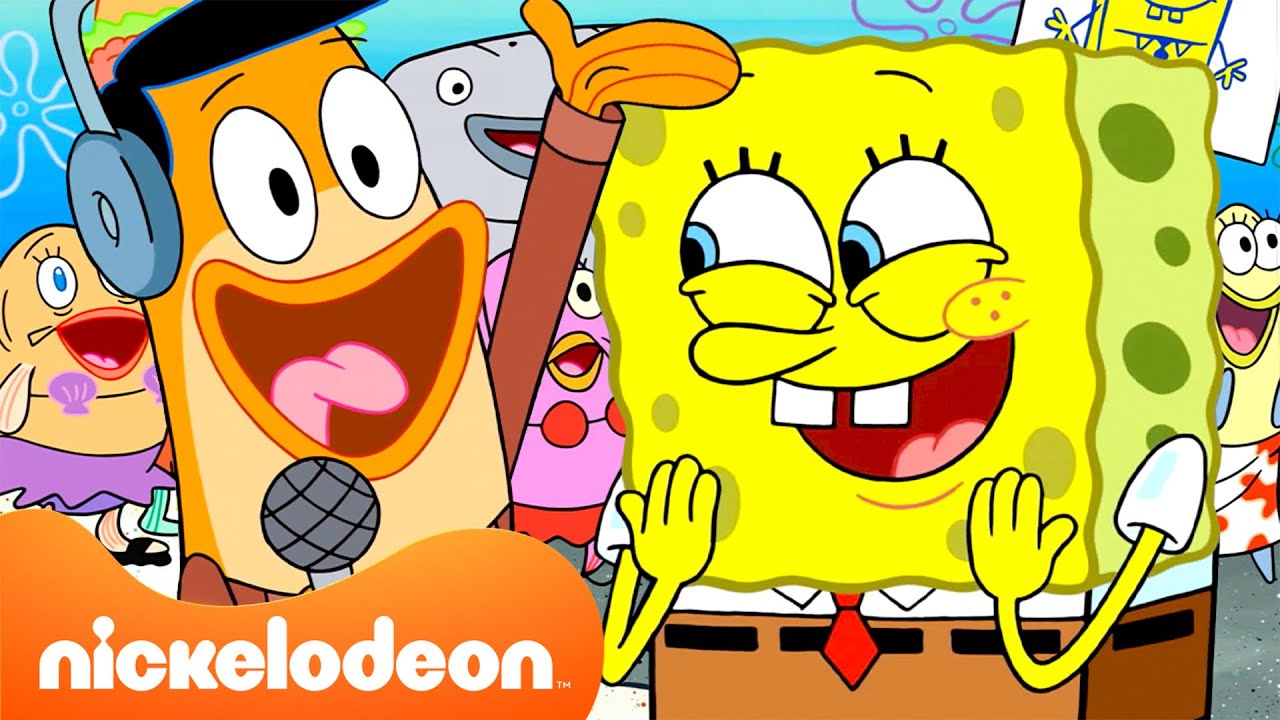 SpongeBob | I momenti più felici di SpongeBob 🤩 | 80 minuti | Nickelodeon Italia