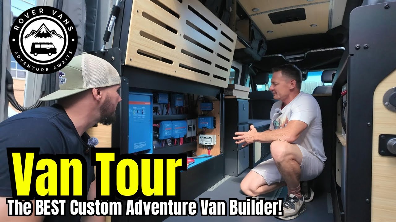 The BEST Custom Adventure Van Builder | Visiting ROVER VANS