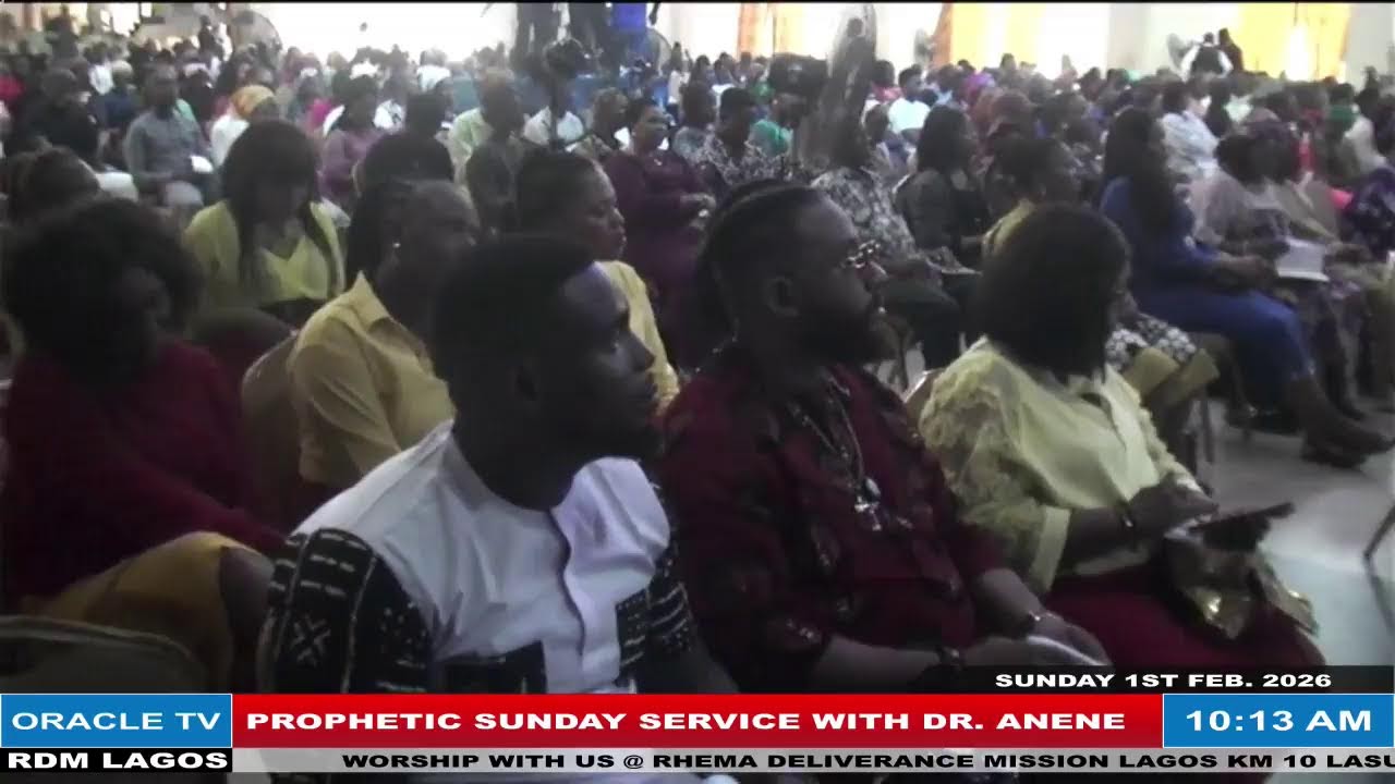 PROPHETIC SUNDAY SERVICE WITH DR. ANENE