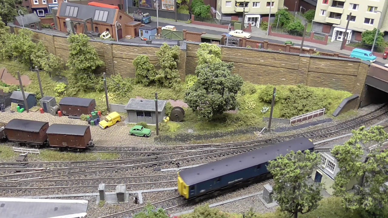 N Gauge Model Railway Layout &ldquo;Lymebrook Yard&rdquo; by Steve Farmer