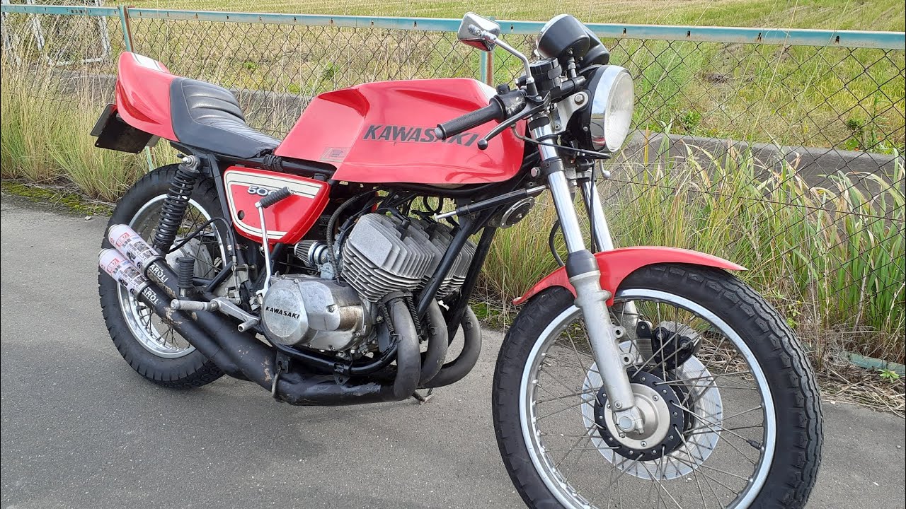 1975 KAWASAKI H1F 500SS MachⅢ ②　チャンTAKA