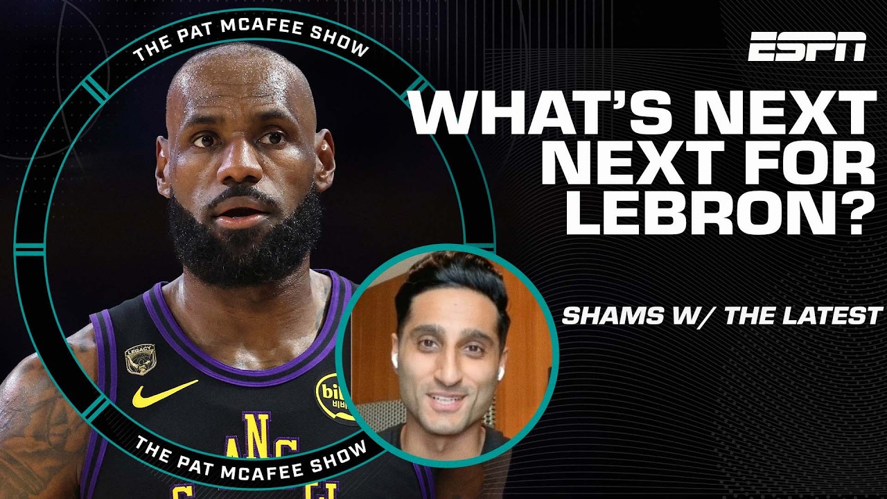 Shams isn&rsquo;t &lsquo;holding his breathe&rsquo; on LeBron to make a decision this week 👀 | The Pat McAfee Show