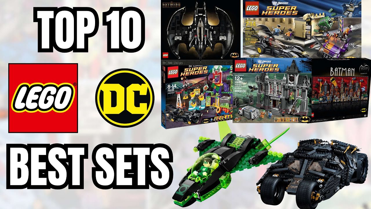 BEST LEGO DC Sets Ever Made - TOP 10
