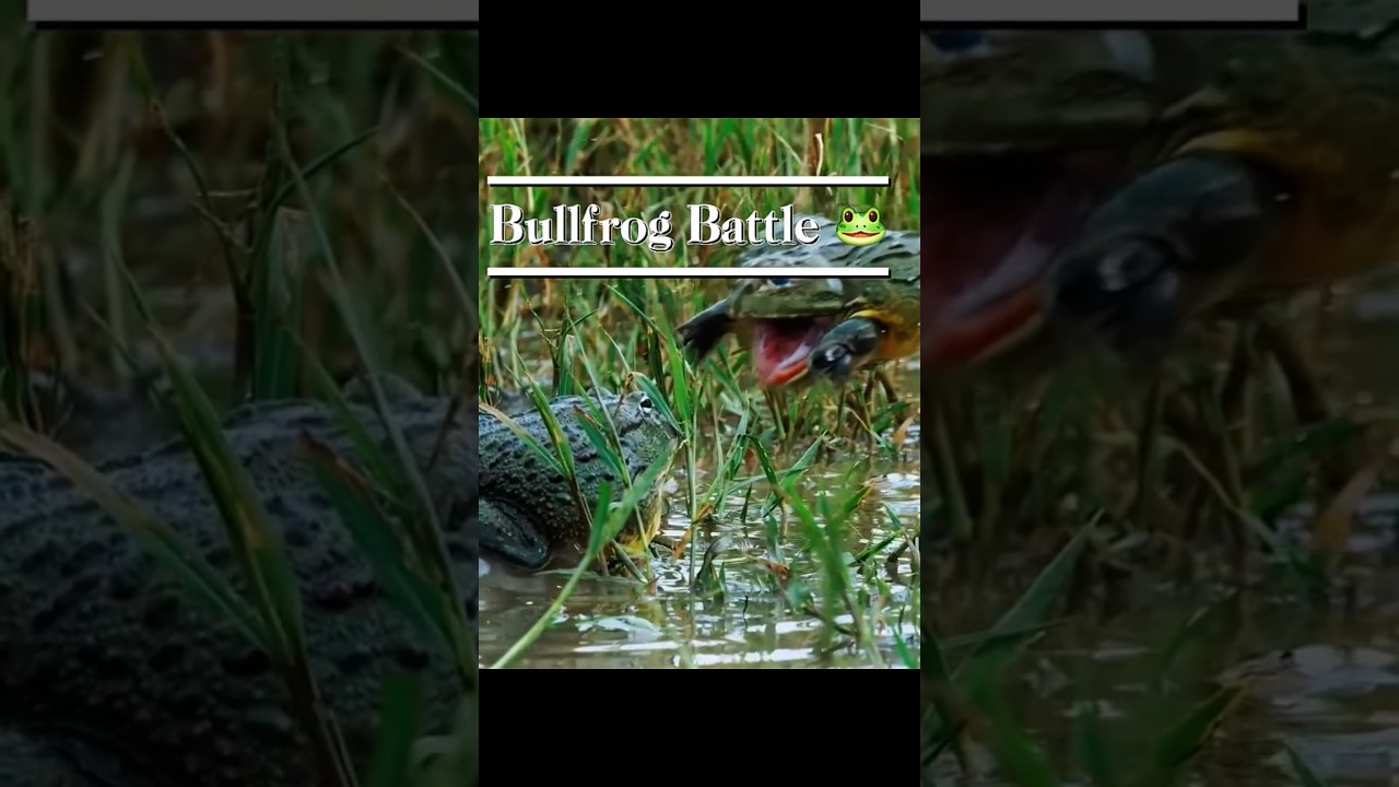Bullfrog Battle: Love and Territory! 🐸💥