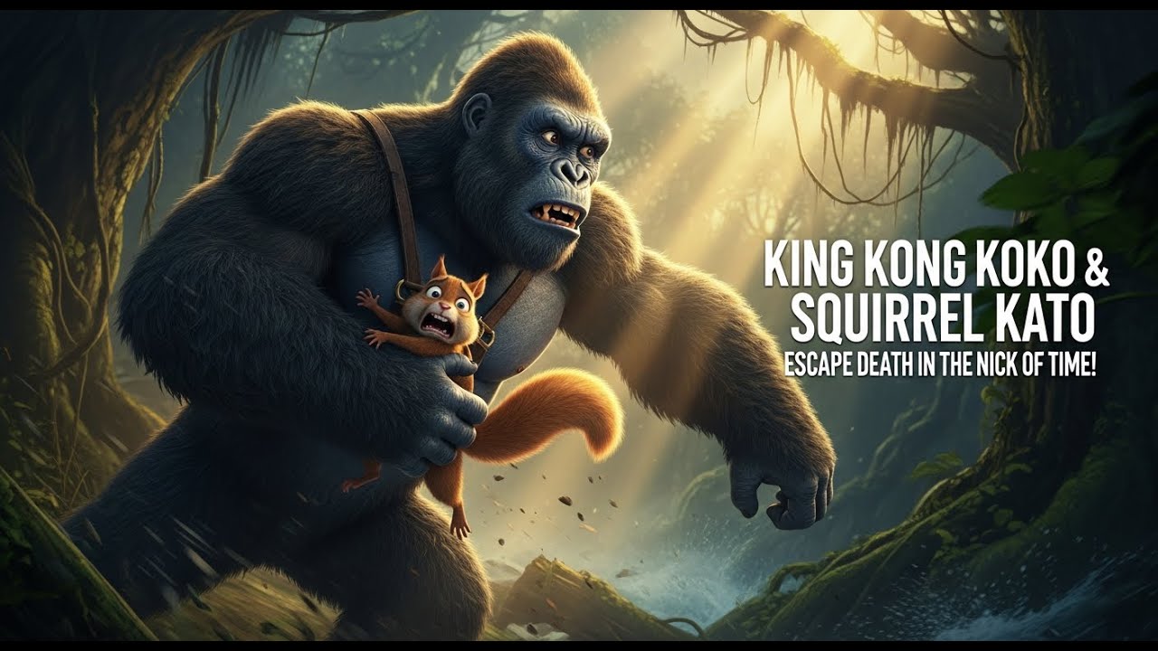 king kong koko & squirrel kato escape death in the nick of time