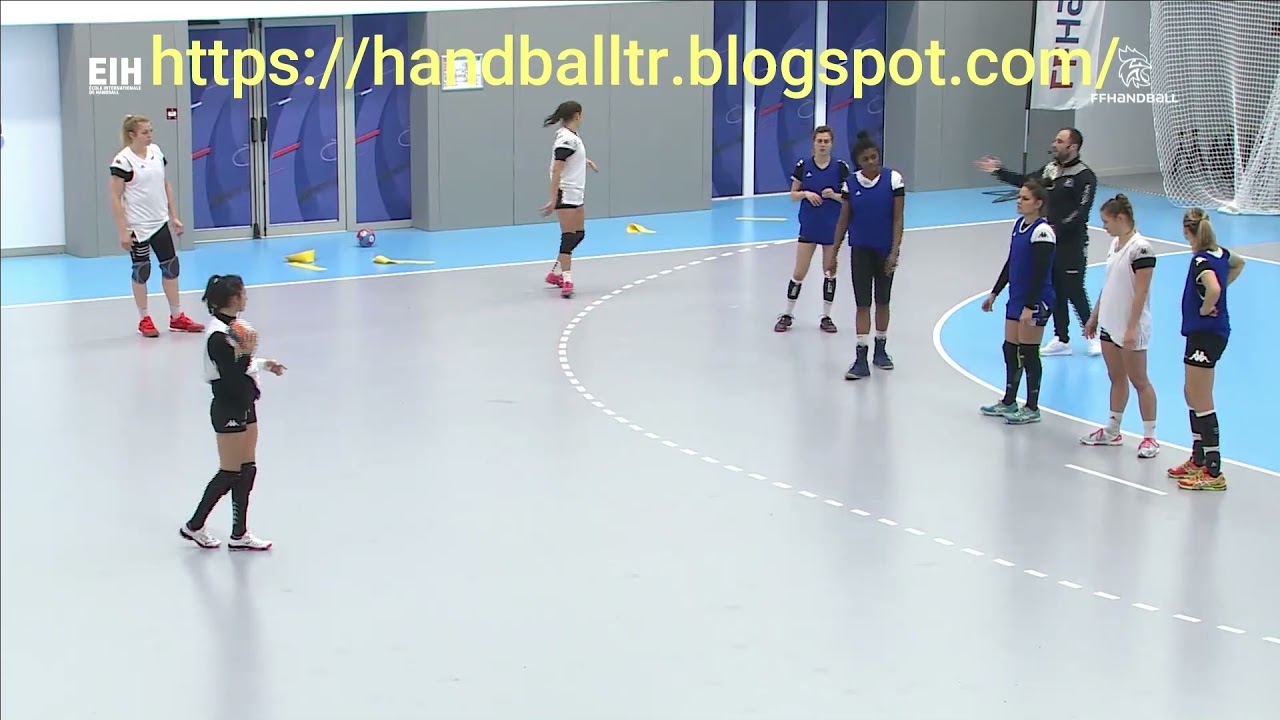 Handball training - The game with the pivot by Emmanuel MAYONNADE part 3