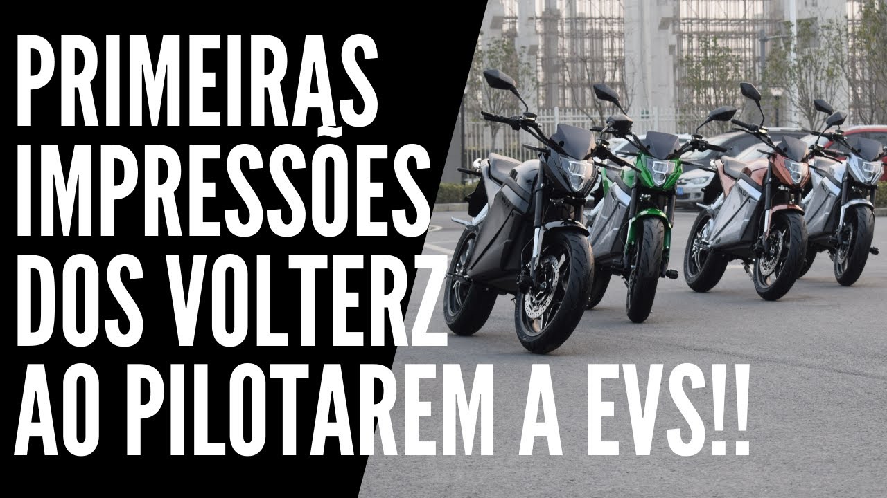PRIMEIRAS IMPRESS&Otilde;ES DOS VOLTERZ AO PILOTAREM A EVS!!!