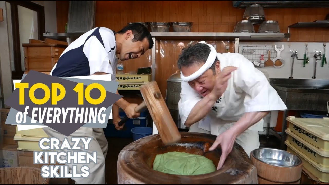 Top 10 Crazy Kitchen Skills - Amazing Kitchen Hacks
