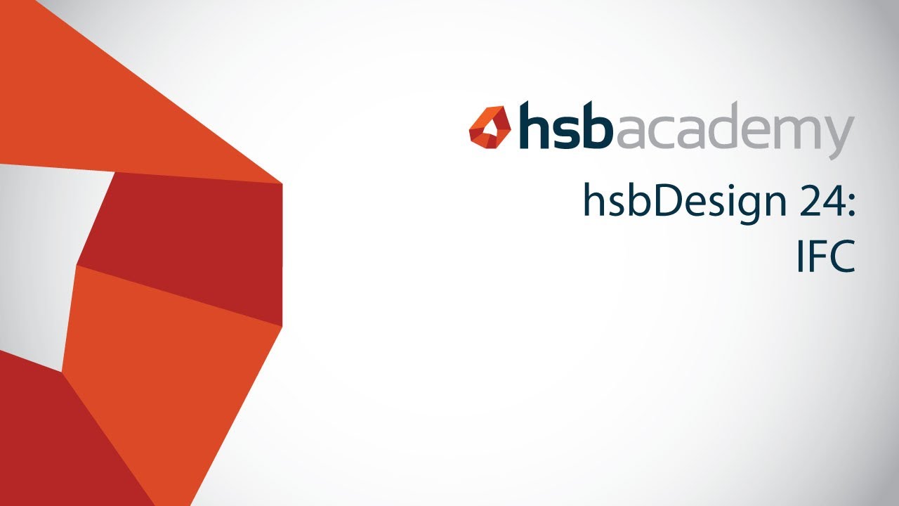 hsbDesign 24 : What's New - IFC