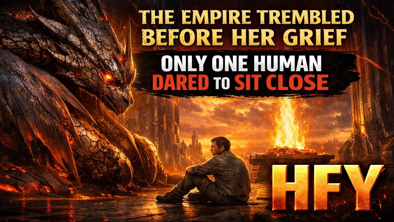 The Empire Trembled Before Her Grief — Only One Human Dared to Sit Close | HFY