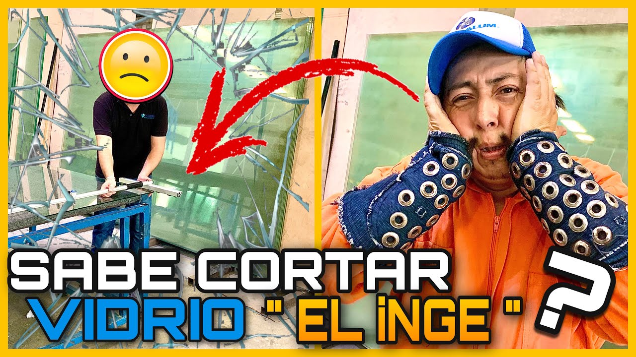🔴PUSE al INGENIERO a CORTAR VIDRIO y ESTO fue lo que PASÓ 🙄