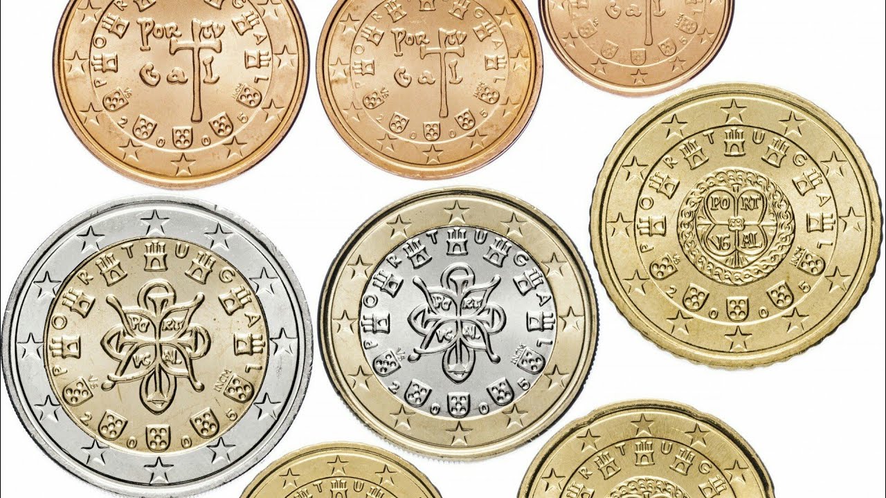 Euro Coins/Разменные монеты Португалии