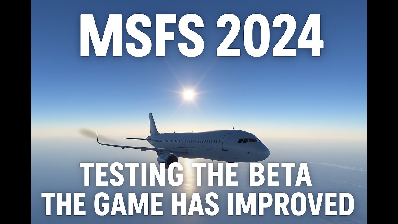 Checking out the BETA release for Microsoft Flight Sim 2024