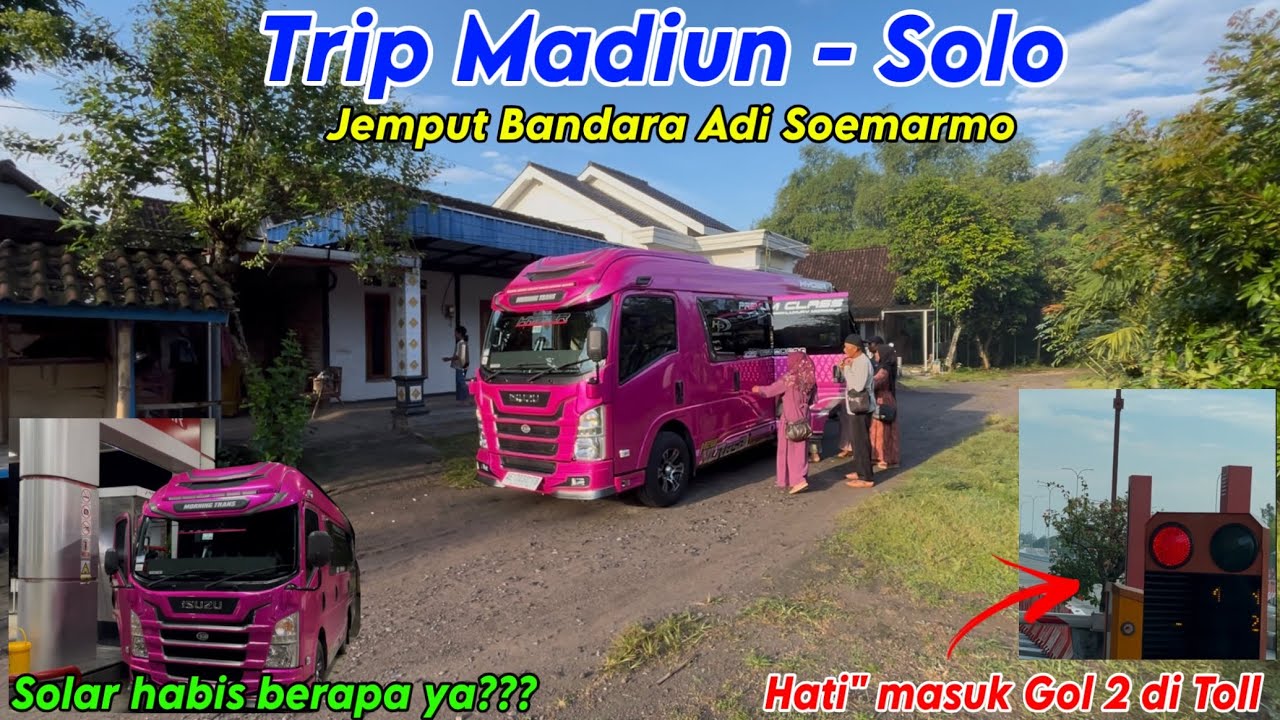 Trip Madiun - Solo || Jemput Bandara 