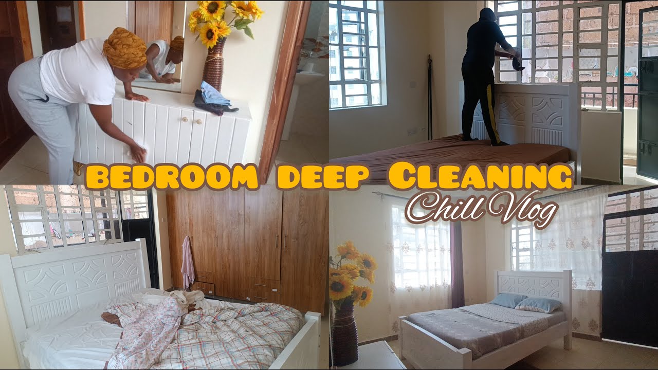 MASTERS BEDROOM DEEP CLEANING//HOMEMAKING