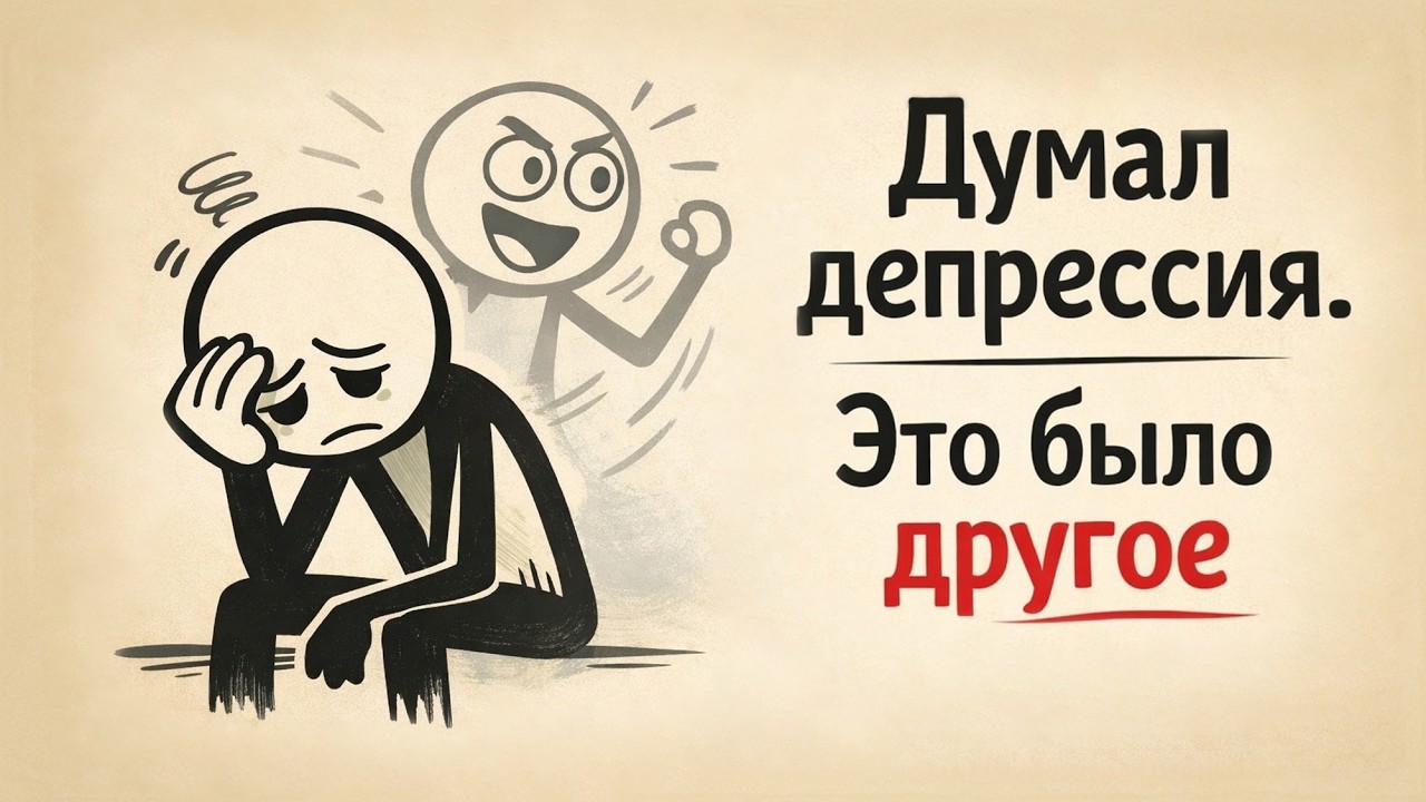 Почему БИПОЛЯРНОЕ РАССТРОЙСТВО годами выглядит как Обычная Депрессия
