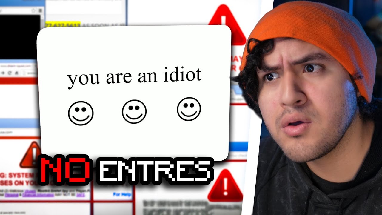 porfavor NO ENTRES A ESTA PÁGINA WEB | Michu Reacciona