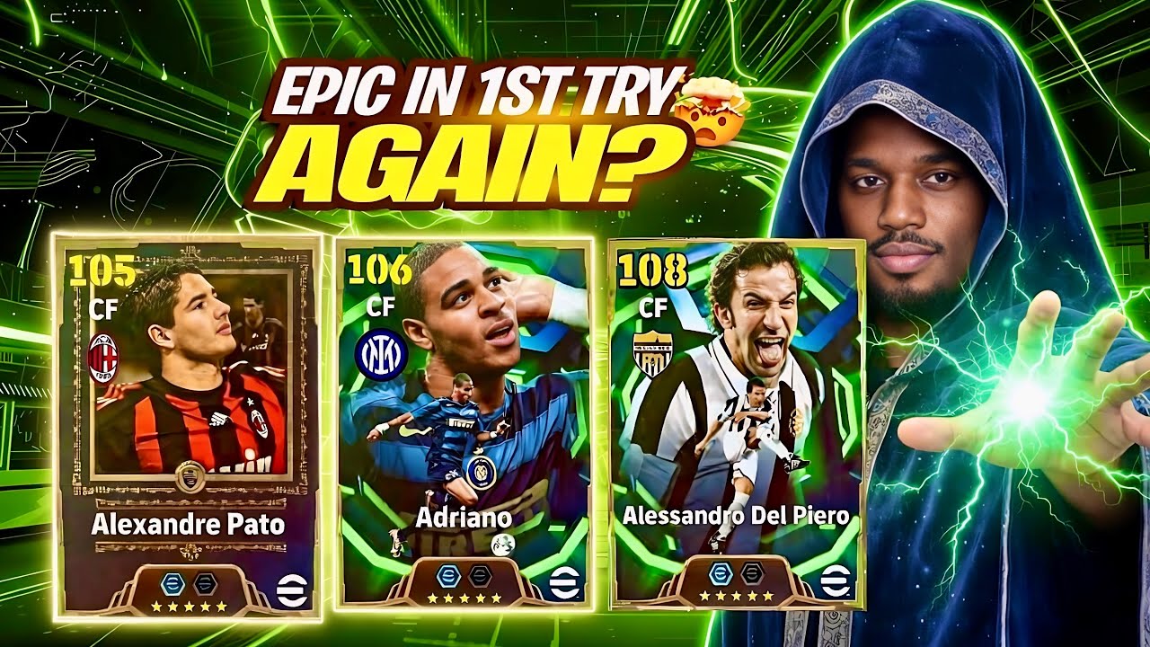 EPIC IN 1st TRY AGAIN!!🤯Prof BOF has MAGIC eFootball Piwers😳|Epic Italian League Attackers🇮🇹